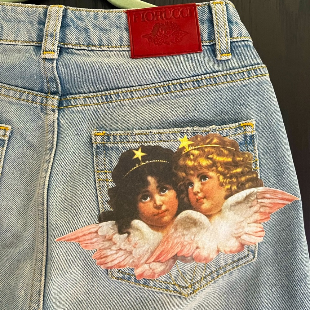 Fiorucci Angels Light blue jeans, size 25